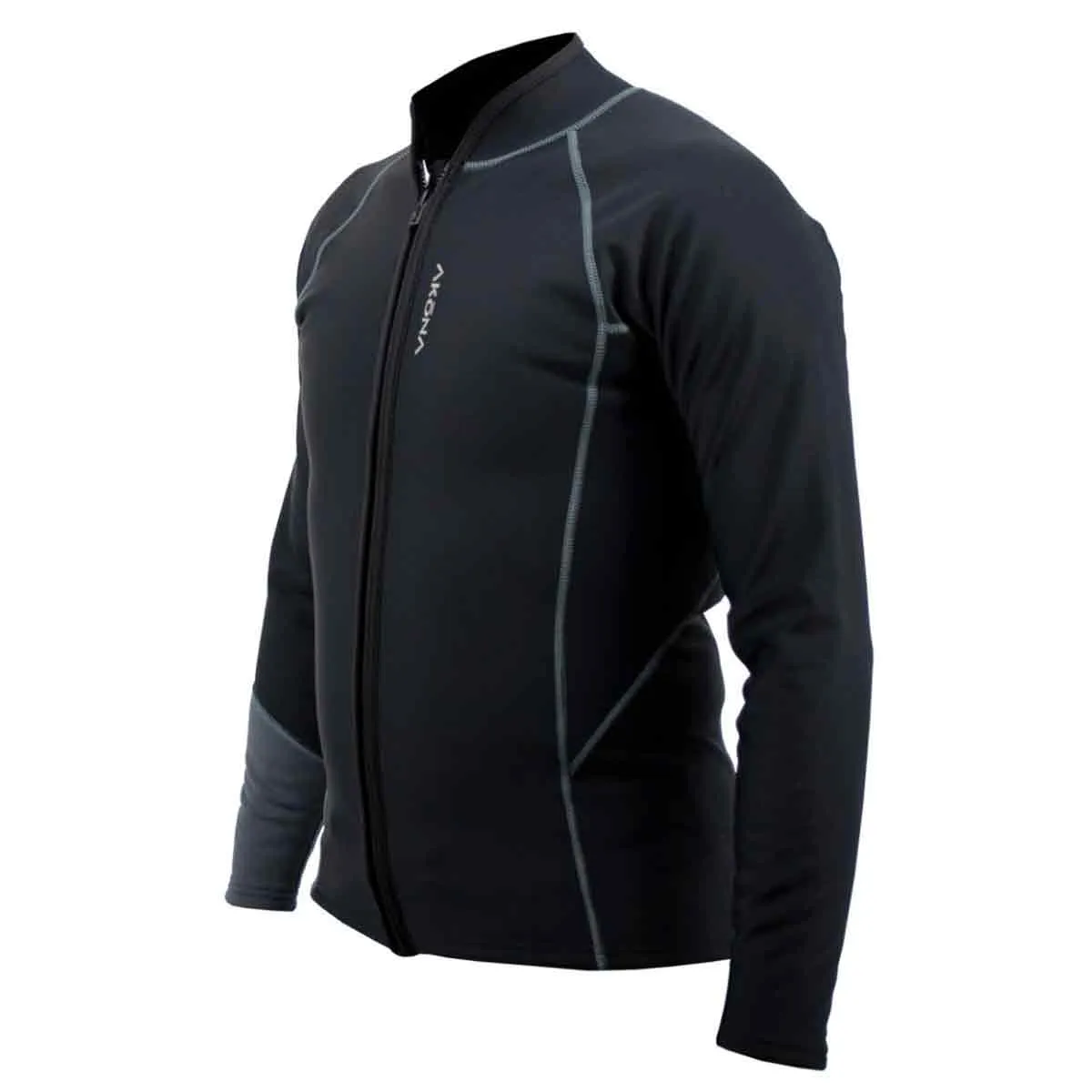 Akona AQ-Tec Long Sleeve Front Zip Mens Top