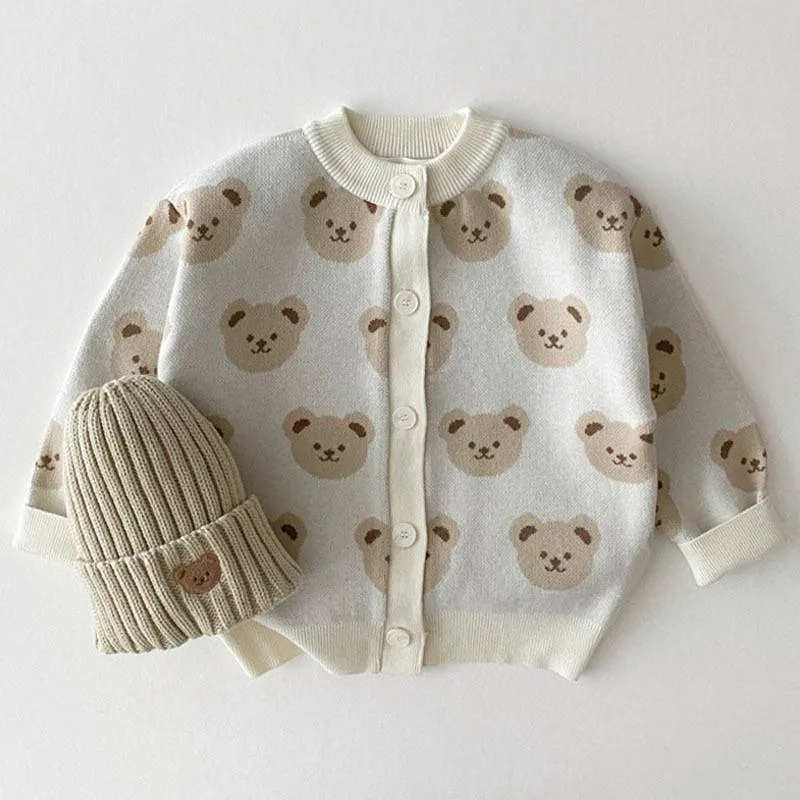 Baby Boy Knitwear /Children Sweater Jacket For 0-6 Years