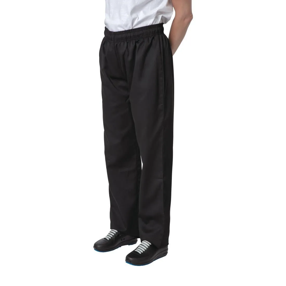 BB477-XL Nisbets Essentials Chef Trousers Black XL