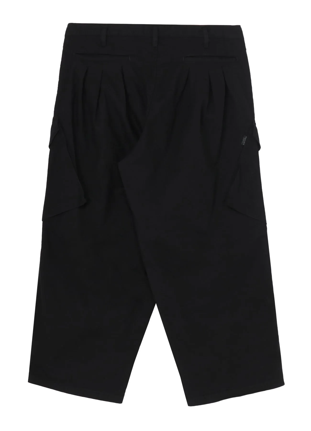 BLACK SCANDAL OXFORD 12TUCKS WORK PANTS