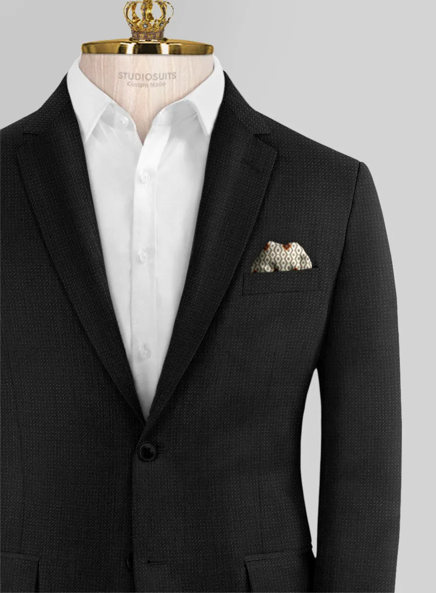 Bristol Bob Weave Black Suit