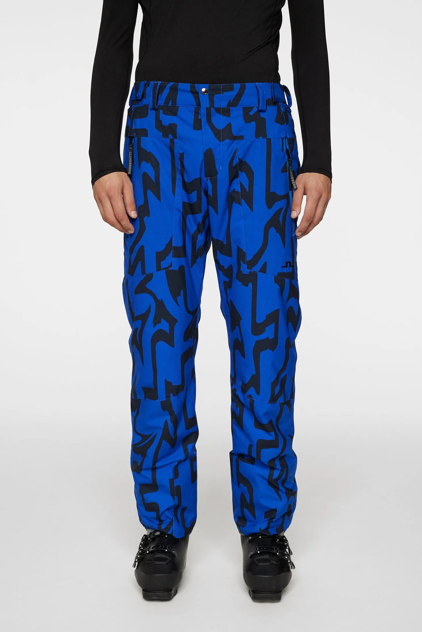 Clarke Pant Printed / Glitch Bridge Blue