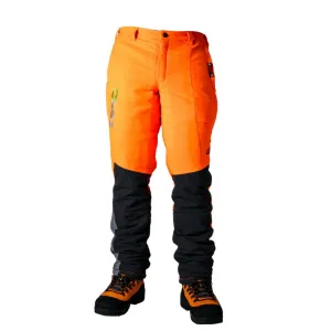 Clogger Zero Generation 2 Chainsaw Trousers - Hi Vis Orange