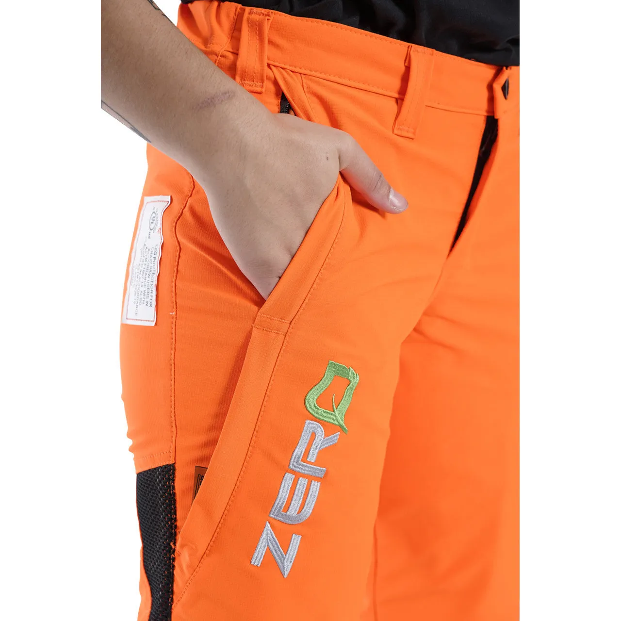 Clogger Zero Generation 2 Chainsaw Trousers - Hi Vis Orange