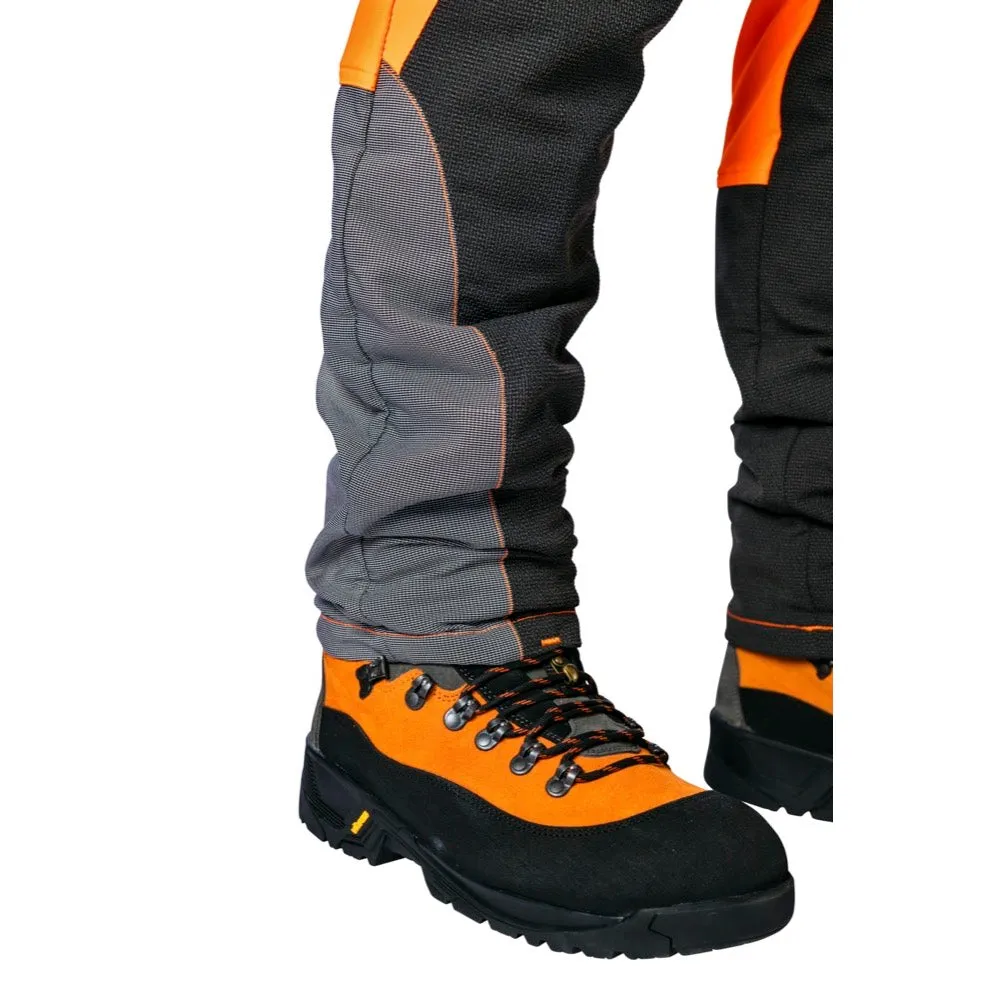 Clogger Zero Generation 2 Chainsaw Trousers - Hi Vis Orange