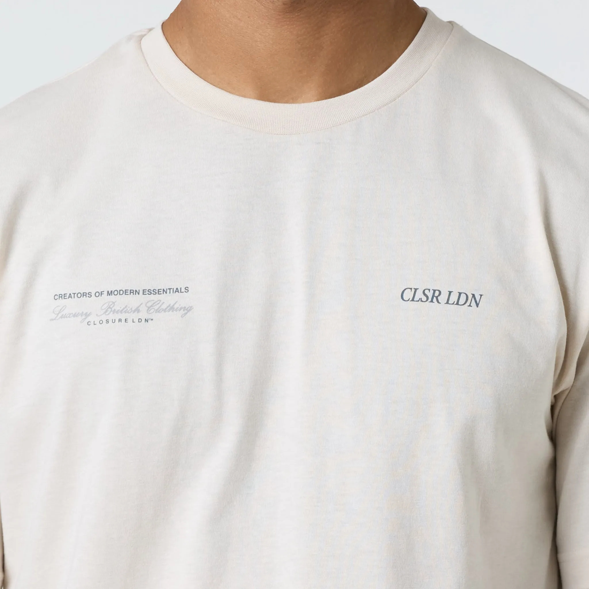 CLSR LDN Luxe T-Shirt | Stone