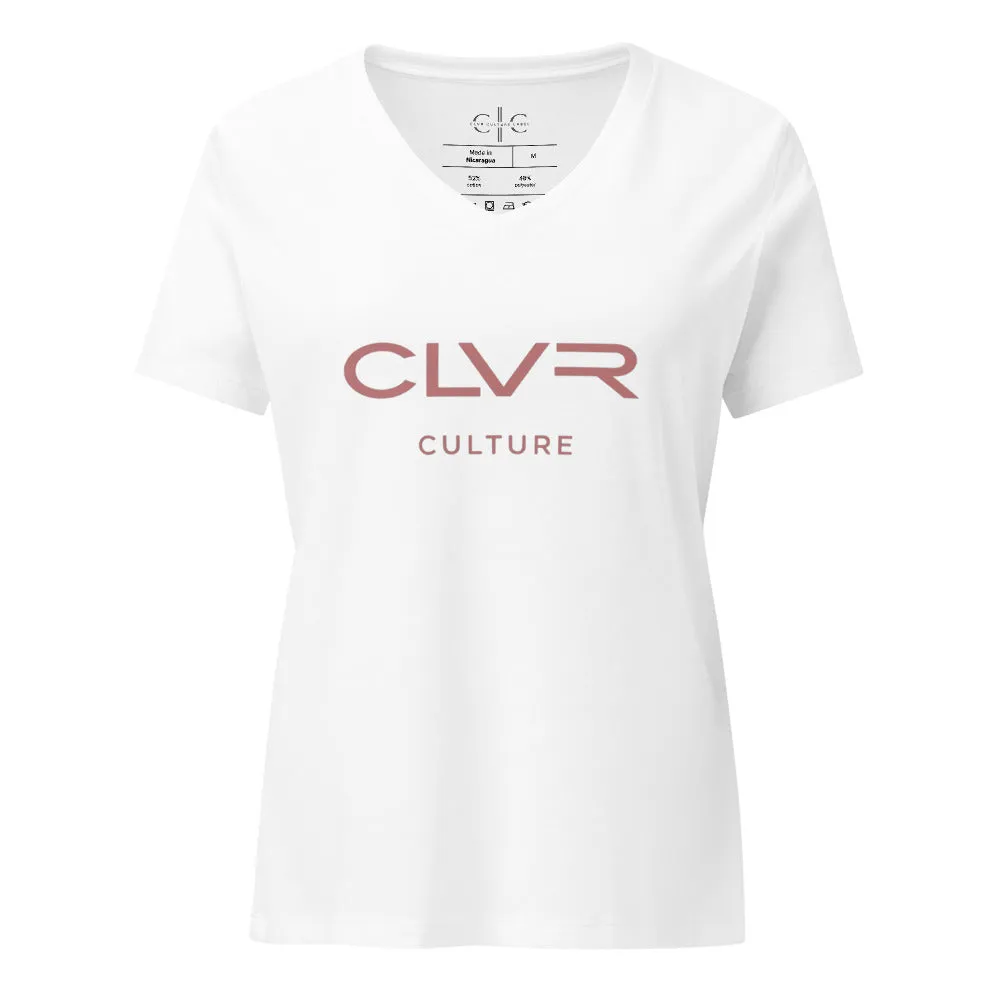 CLVR Culture "Sleek Classic White Tee"