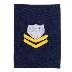 Coast Guard Embroidered Parka Tab: E5 Petty Officer