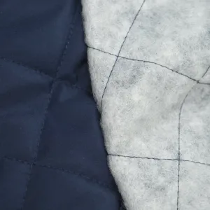 Deadstock Lightweight Quilted Lining - Navy