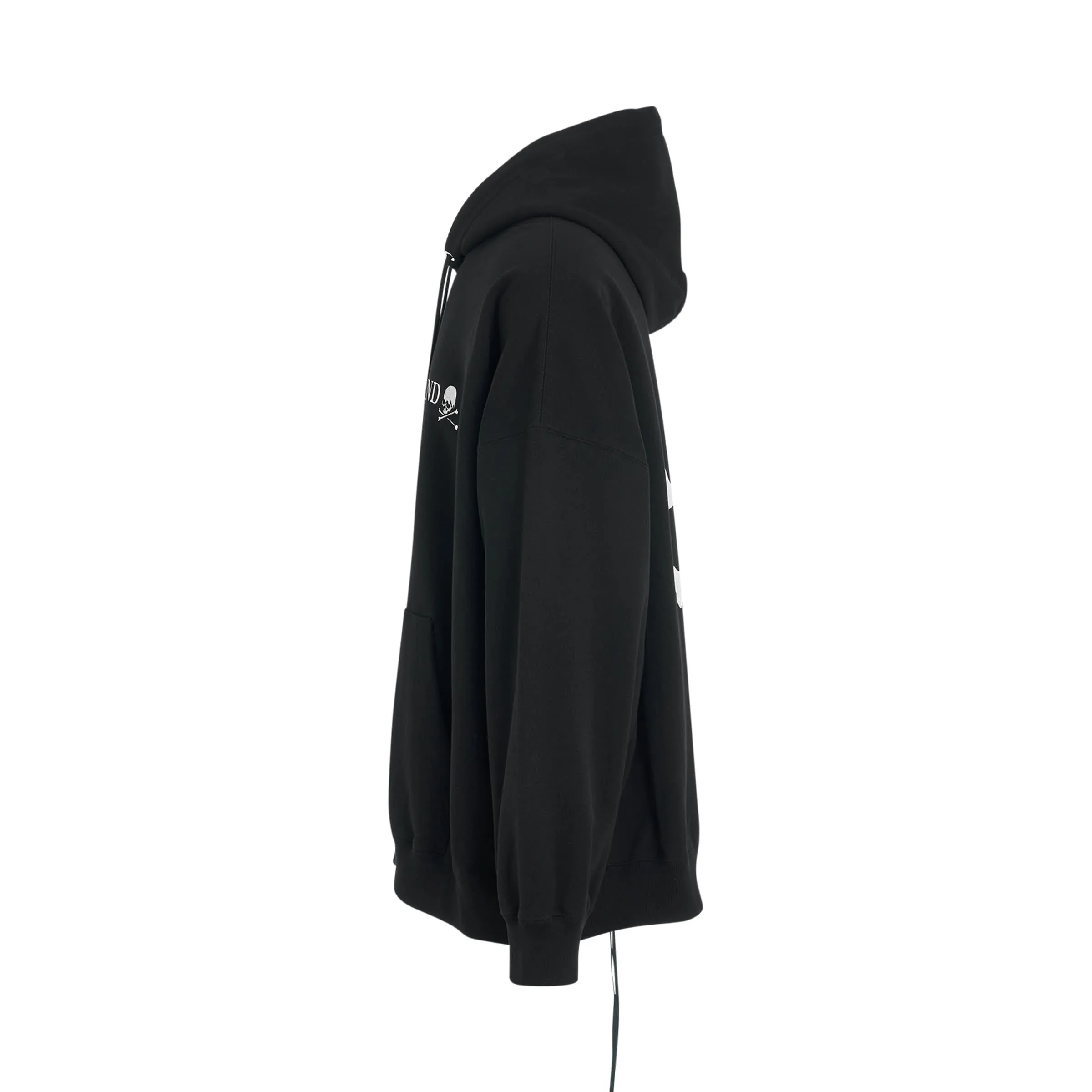 Embroiderish Oversized Hoodie in Black