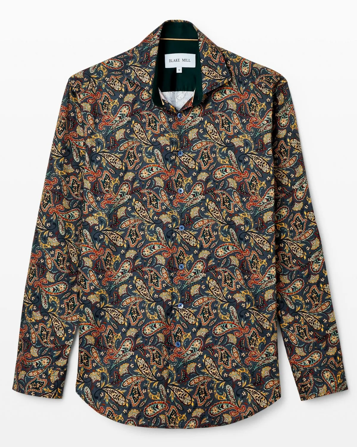 Flora Meets Paisley Shirt