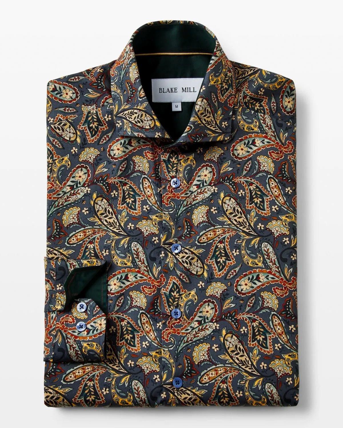 Flora Meets Paisley Shirt