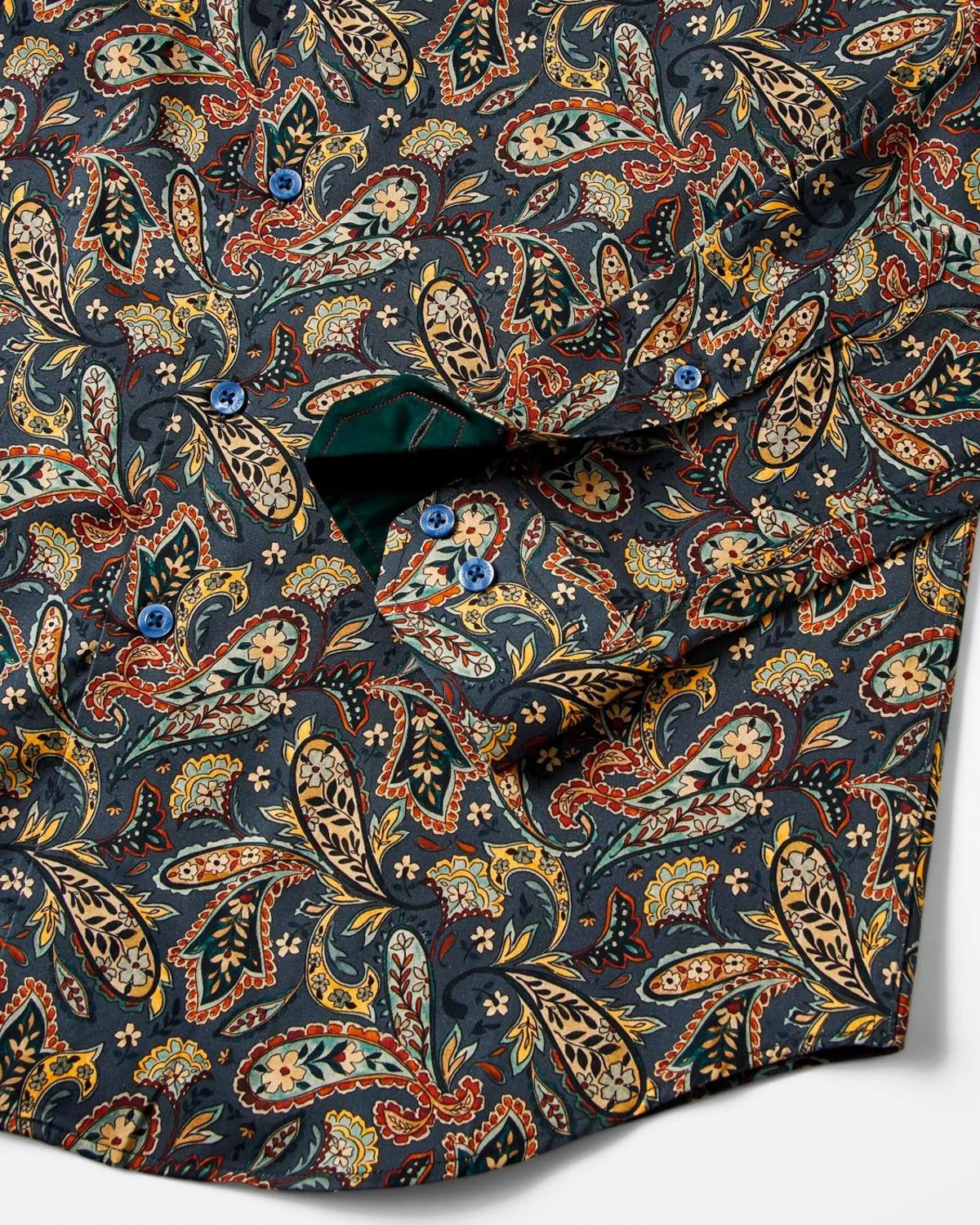 Flora Meets Paisley Shirt