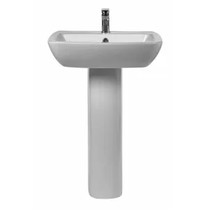 Frontline White Bella Full Pedestal Basin