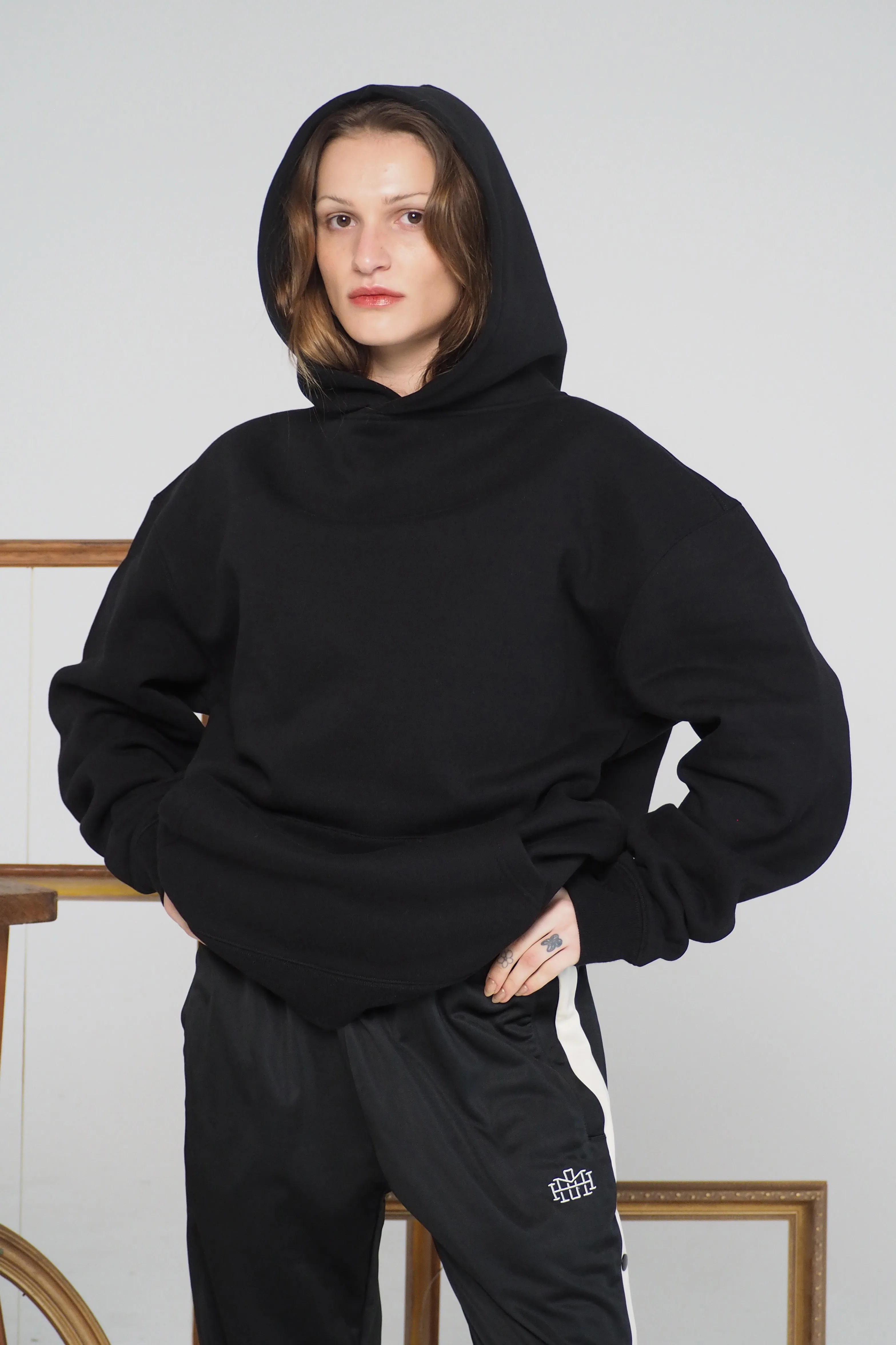 Heavy Weight Hoodie - Black