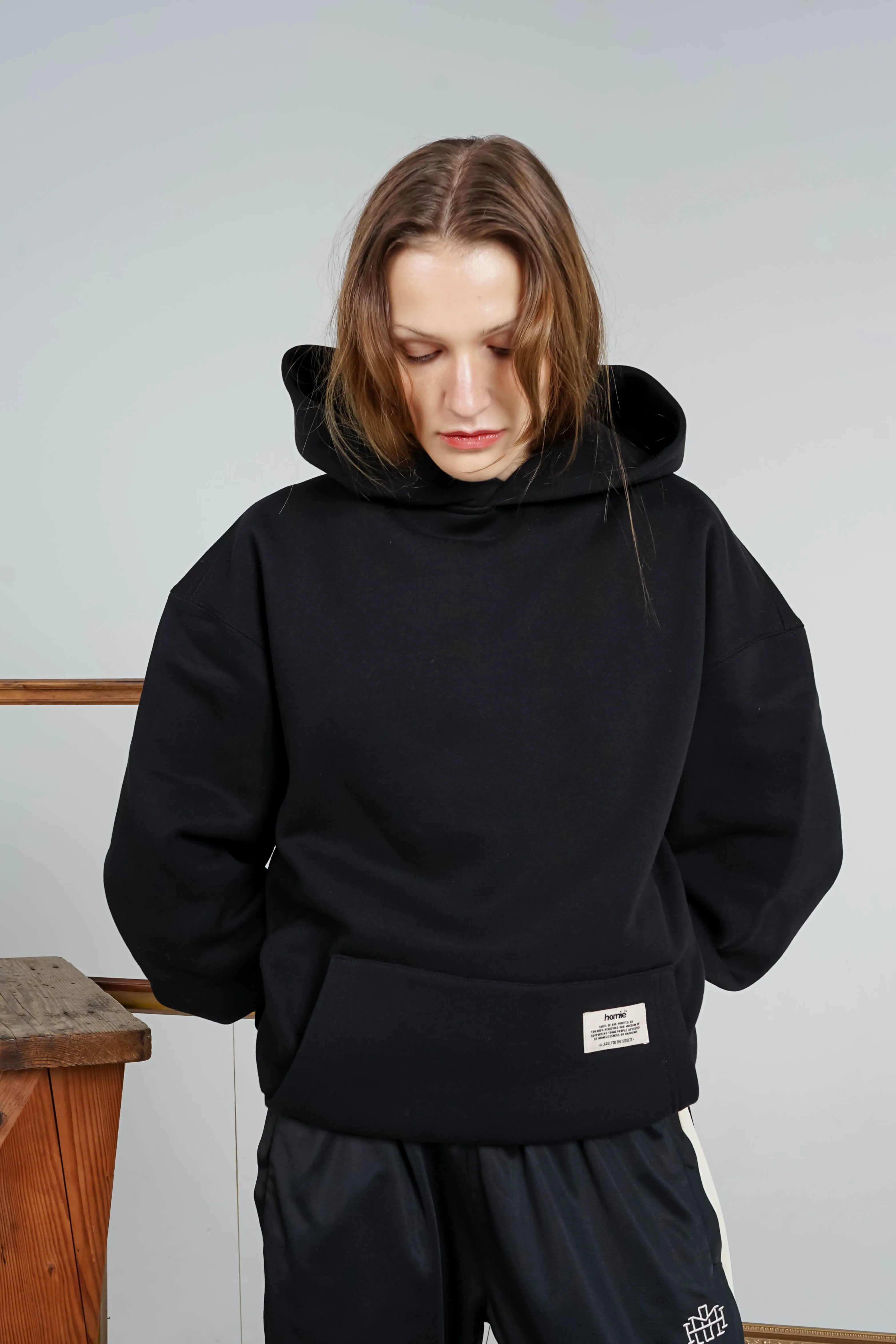 Heavy Weight Hoodie - Black