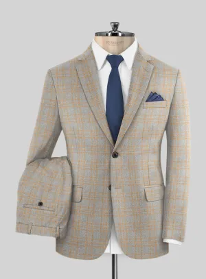 Italian Fonse Gray Wool Suit