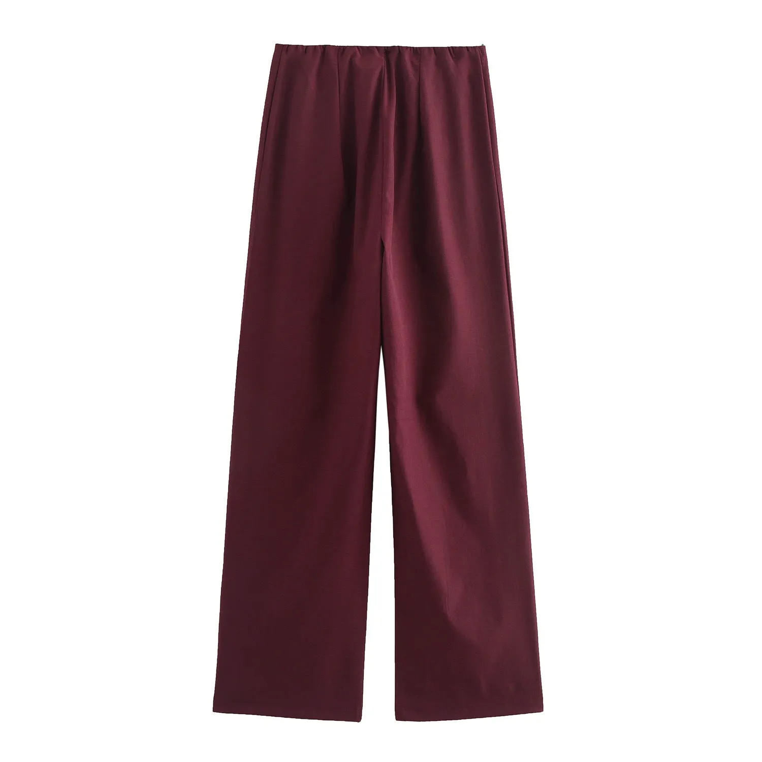 Ivyshape | Comfortable and Casual Loose Wide-Leg Trousers Relaxed Fit for Everyday Wear