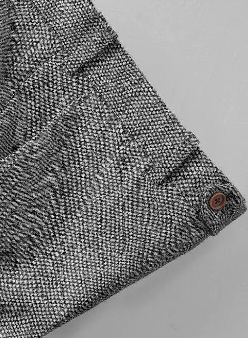 Light Weight Dark Gray Tweed Suit II