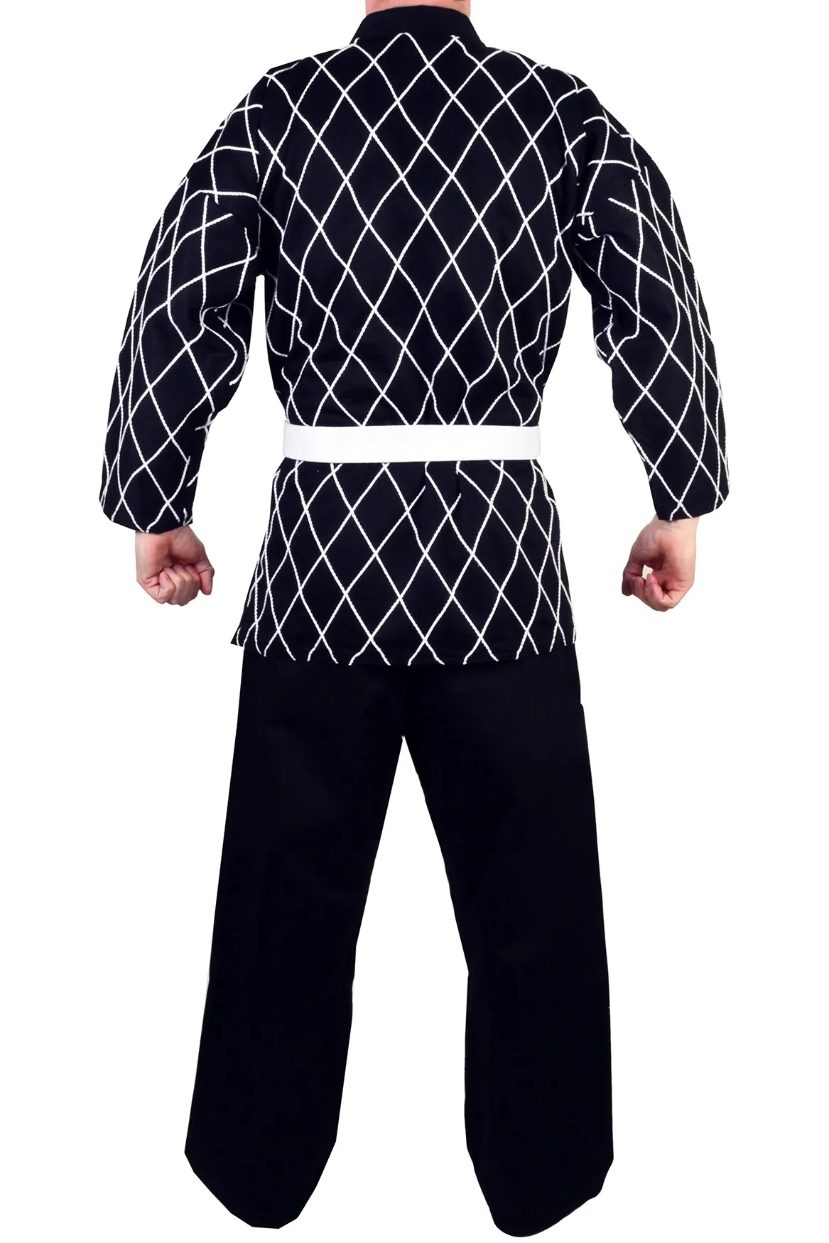 MAR-071 | Black Hapkido Uniform w/ Cross Design