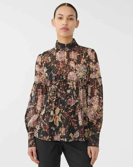 Maxine Blouse Botanical Rooibos