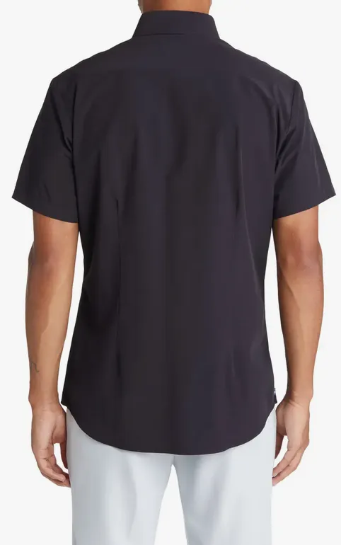 Mizzen   Main Leeward SS Shirt Black Solid