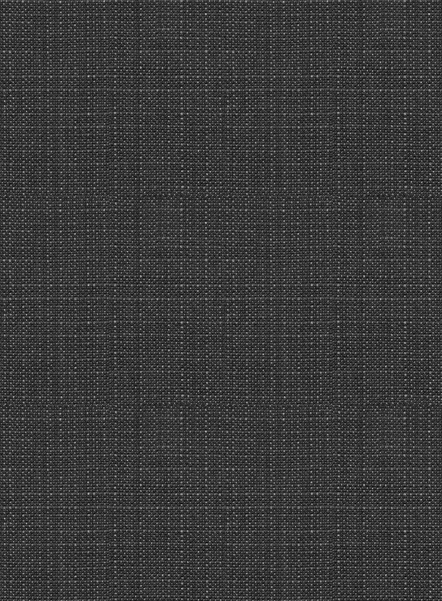 Napolean Bob Weave Charcoal Wool Suit