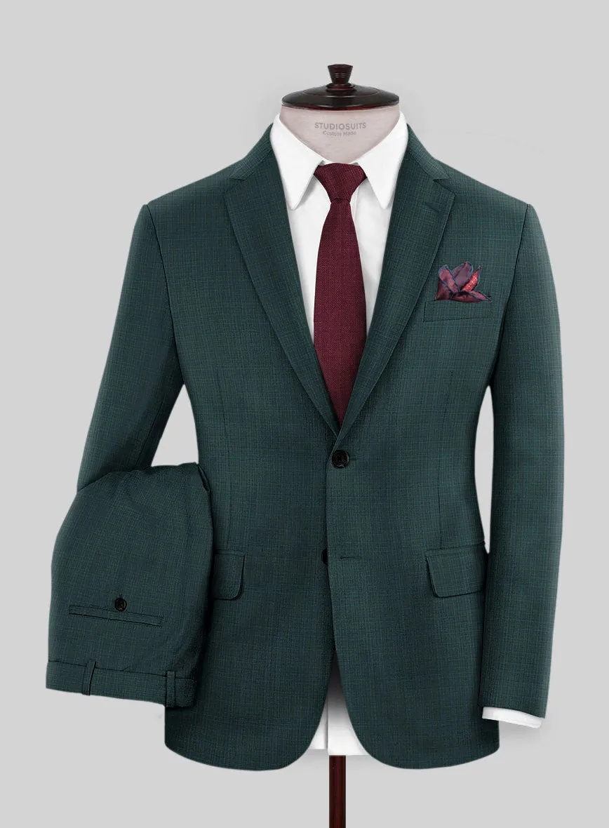 Napolean Vintage Green Check Suit