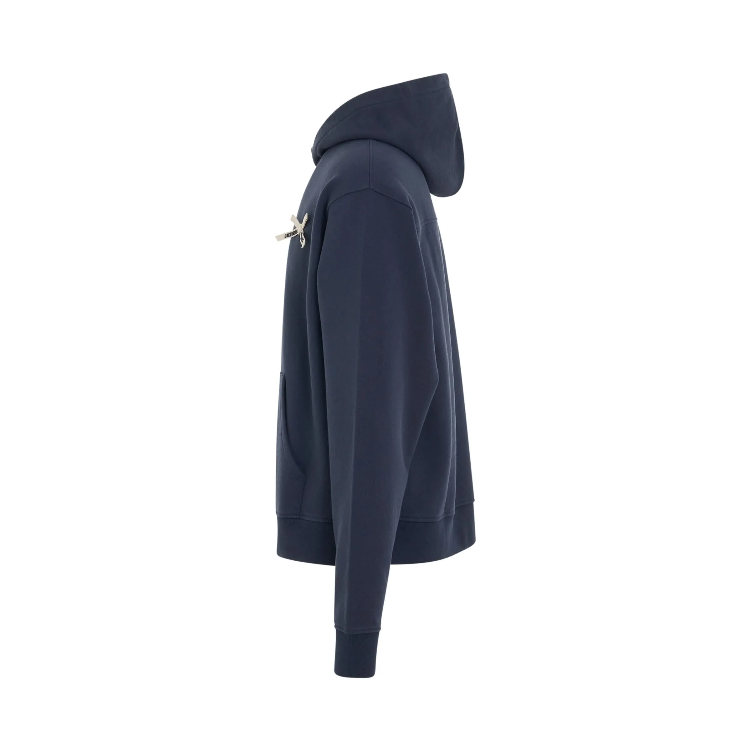 Noeud Knot Hoodie in Dark Navy