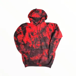 Pentagram Pullover Hoodie Crystal Tie Dye