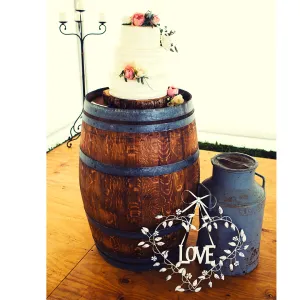 Retired Barrel - Wedding décor - FREE Personalization