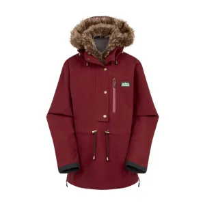 Ridgeline Monsoon II Arctic Ladies Waterproof Smock - Rhubarb