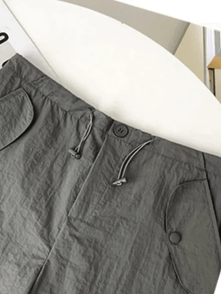 Street Parachute Cargo Shorts