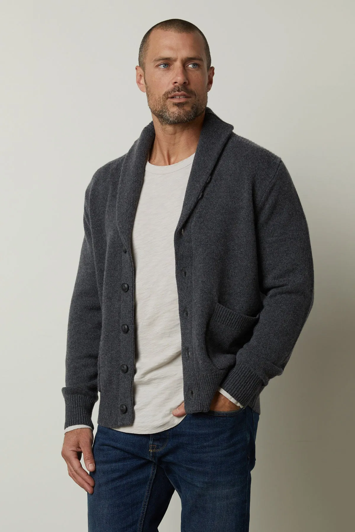 THORNTON BUTTON FRONT CARDIGAN