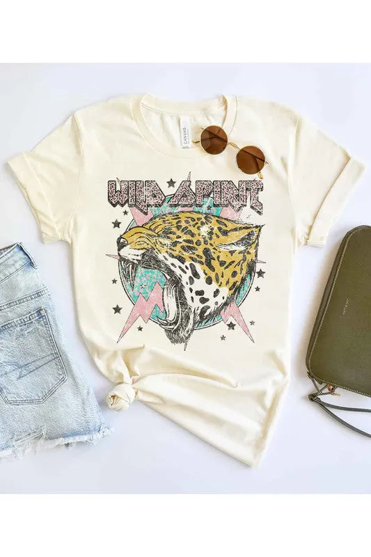 WILD SPIRIT TIGER GRAPHIC T SHIRT