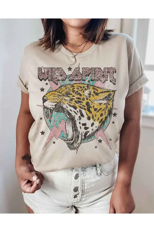 WILD SPIRIT TIGER GRAPHIC T SHIRT