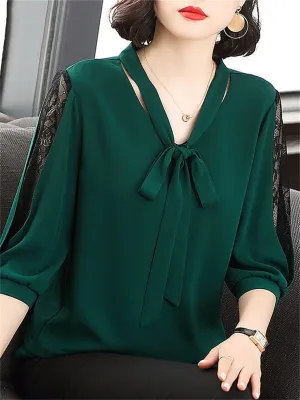 Women Spring Summer Style Blouses Tops