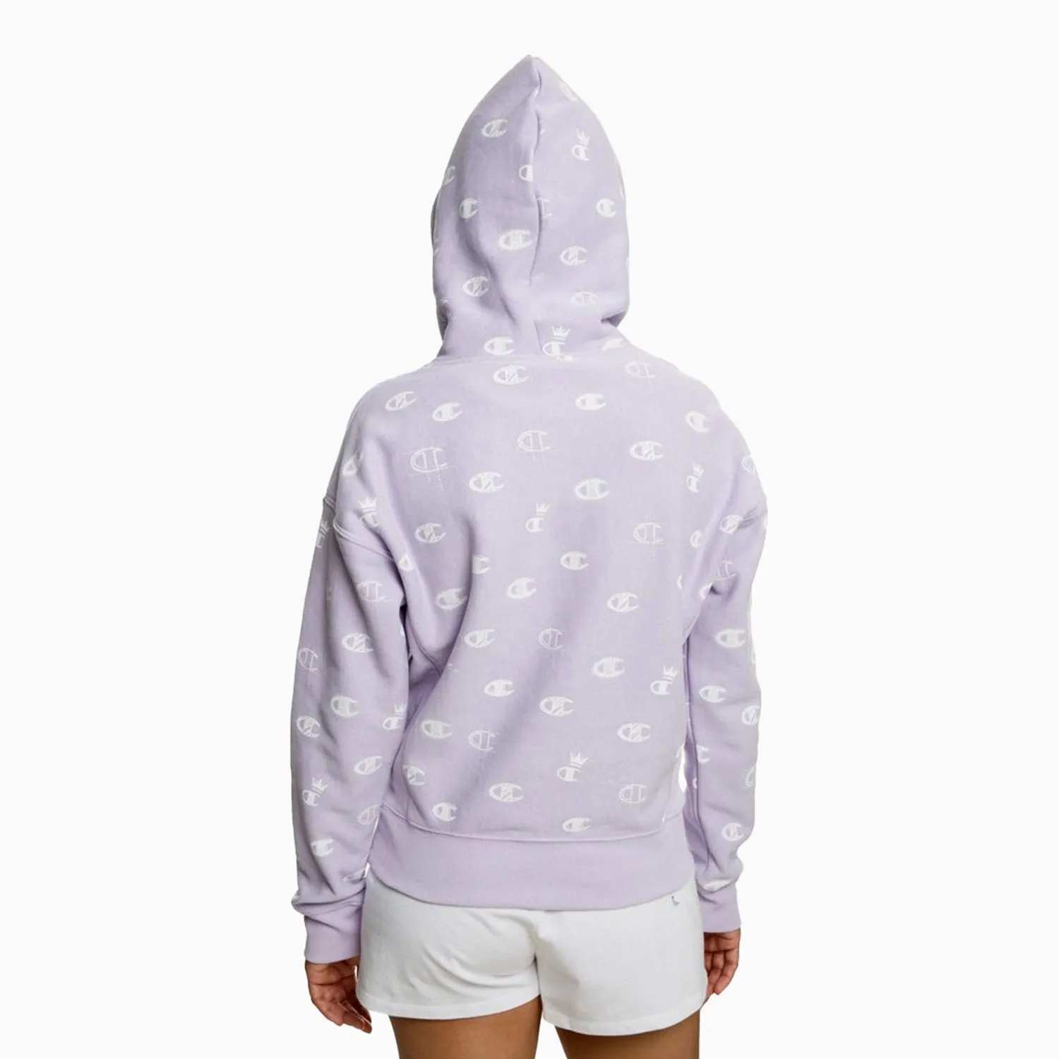 Women's Reverse Weave Pull Over Hoodie